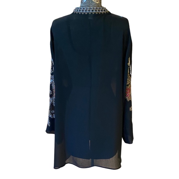 Bohemian beaded tunic. EUC - Picture 2 of 6